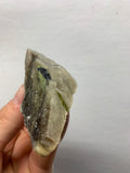 Maine Green Tourmaline Rare Growing inside Muscovite Mica & Quartz from Mt. Mica, Oxford County – Raw Natural Pegmatite Crystal Specimen (118grams)