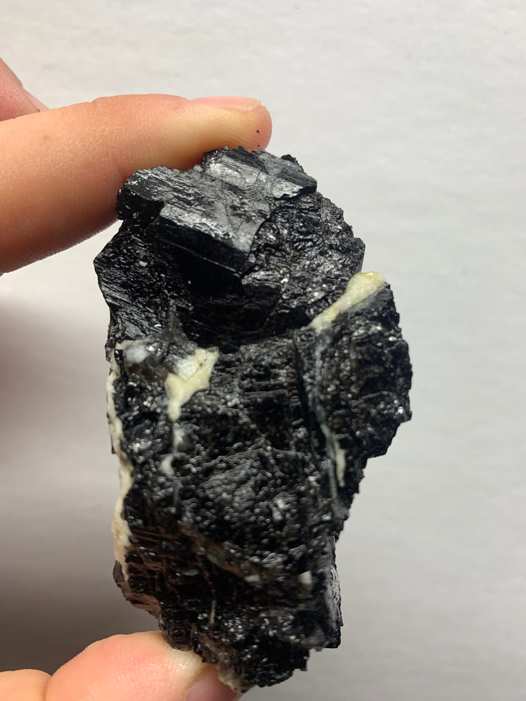 Maine Mt. Mica Black Tourmaline in Quartz & Feldspar Matrix | Maine Schorl Crystal Specimen | Large Raw Mineral | Collector Display Piece (543 grams)