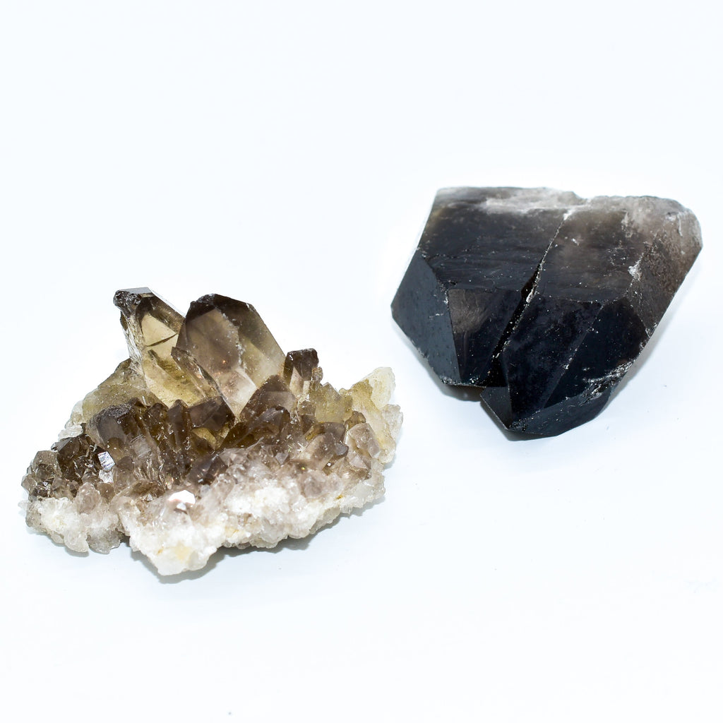 Grade A Smokey Quartz Clusters