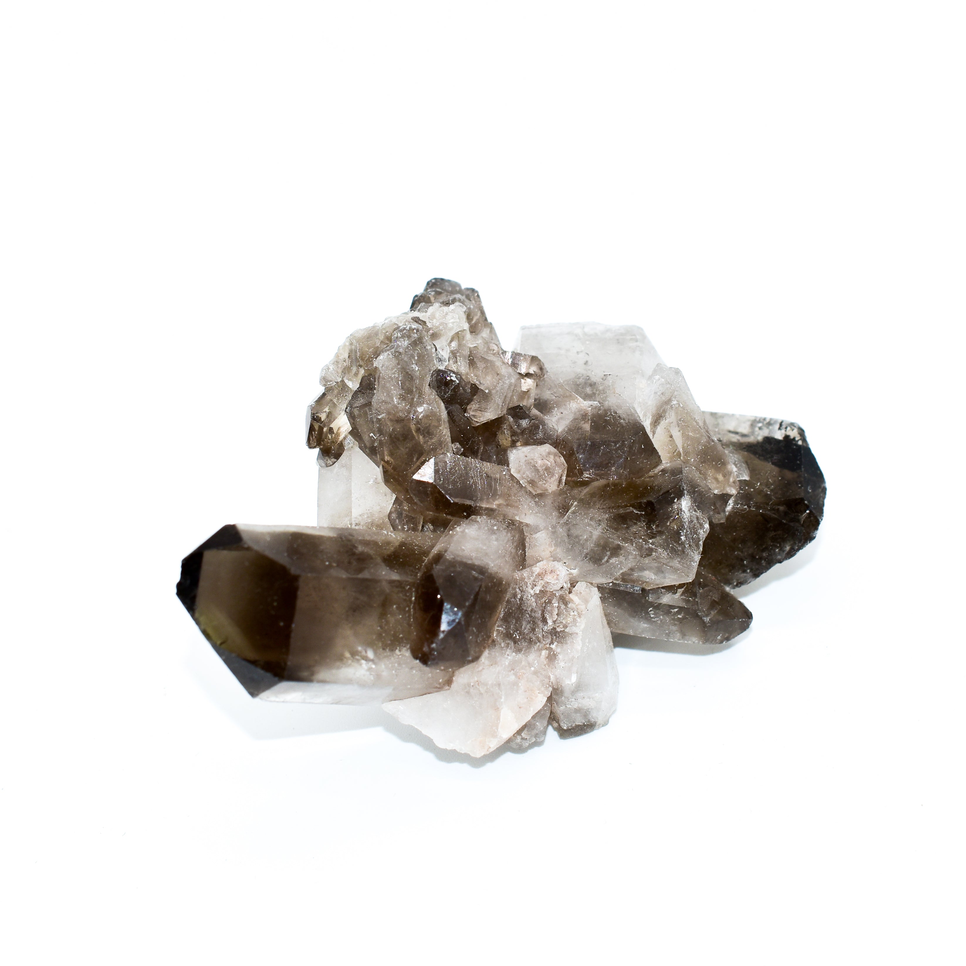 Grade A Smokey Quartz Clusters
