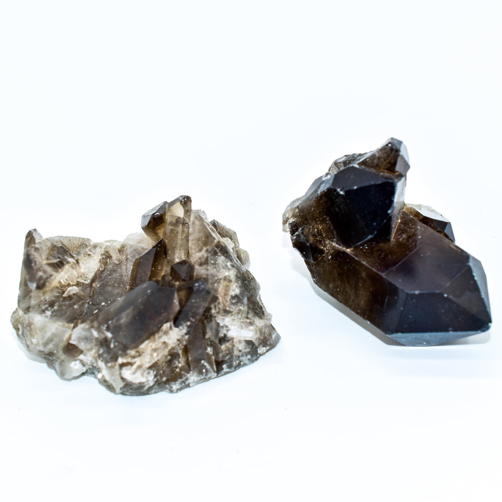 Grade A Smokey Quartz Clusters