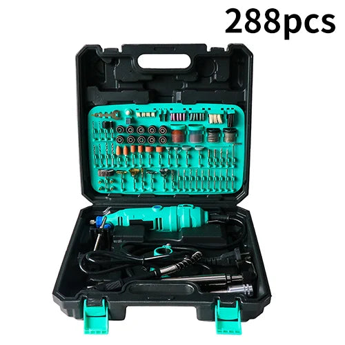 Mini Rotary Tool Drill Mini Grinder Hand Drill Polishing Machine mini drill box With Dremel Accessories Mini Dremel Drill