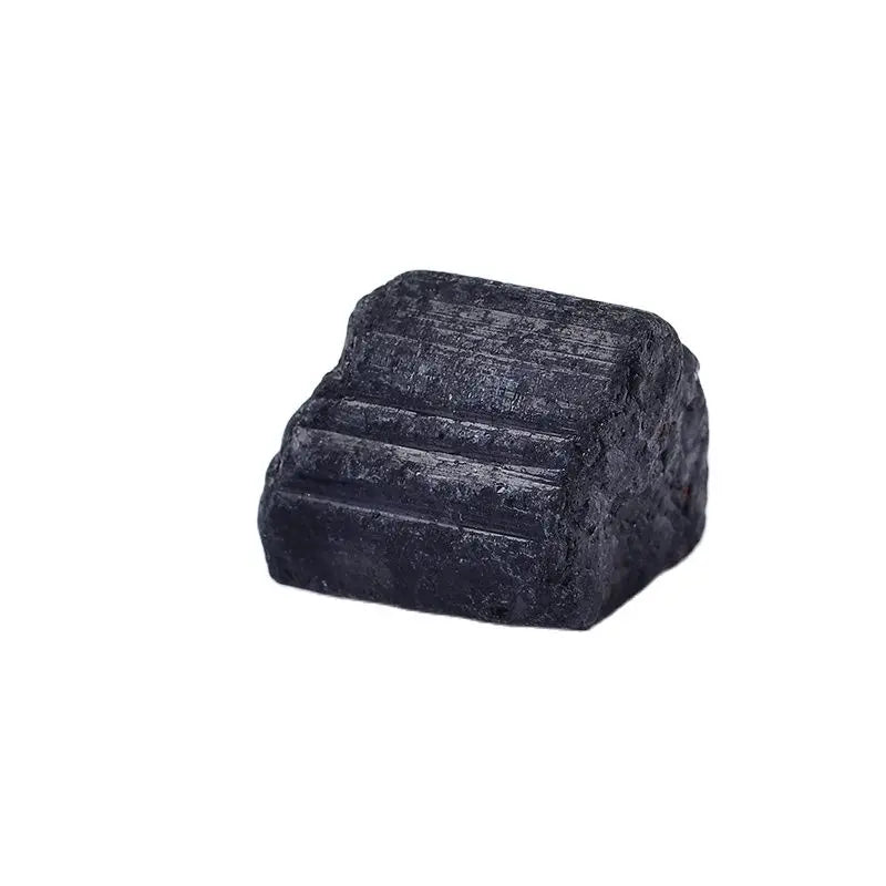 Natural Black Tourmaline Irregular Ore Mineral Crystal Stone Mineral Rough Quartz Teaching Specimen Gem Ornaments Gemstone