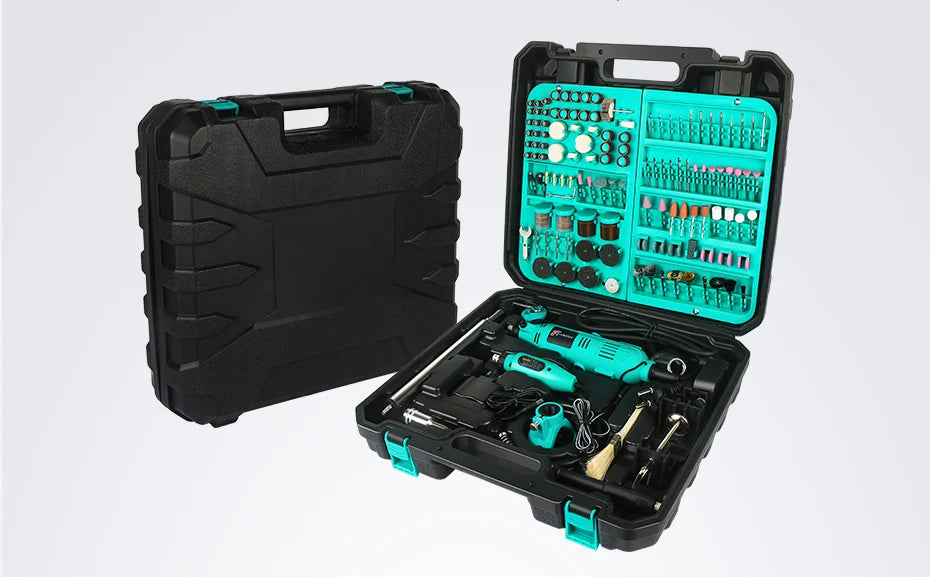 Mini Rotary Tool Drill Mini Grinder Hand Drill Polishing Machine mini drill box With Dremel Accessories Mini Dremel Drill