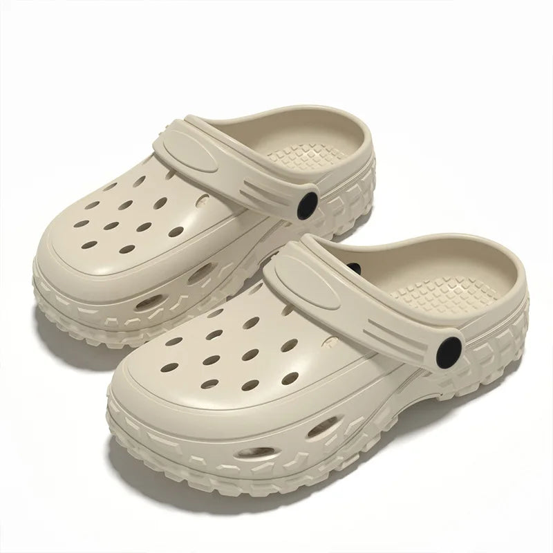 Men RockHollow Slip On's 2026 New Arrival Summer New EVA Soft-soled Slides Sandals Indoor Outdoor Walking Beach Shoes Flip Flops Mens Shoes