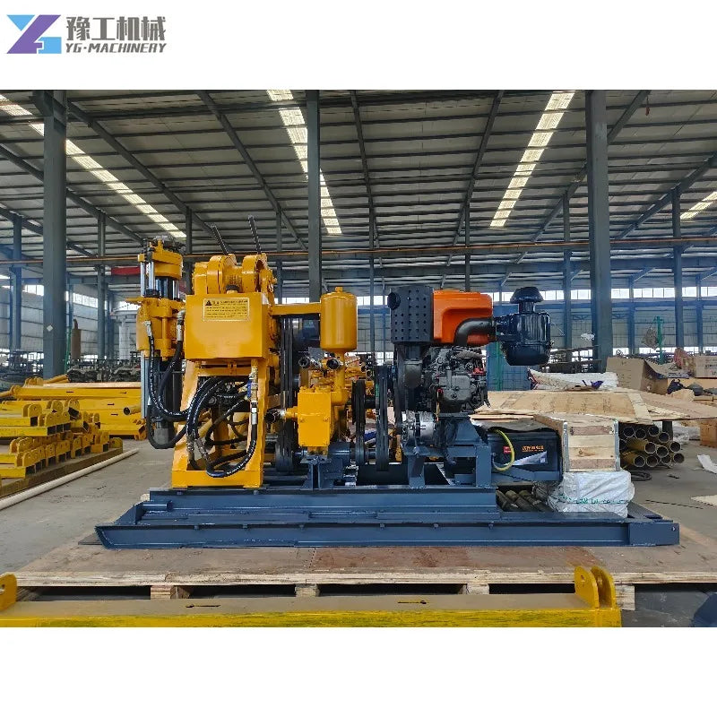 Mining Hydraulic Core Drilling Rig Machine Widely Using Track Mounted Rock Sampling Drill Rig Brunnen Bohrer Coring Drilling Rig