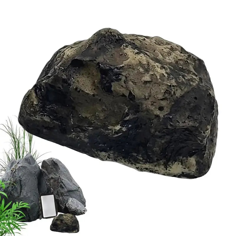 Rock Key Hider Outdoor Spare Key Hider Realistic Key Hiding Devices Resin Decorative Garden Stones Secret Key Safe Holder