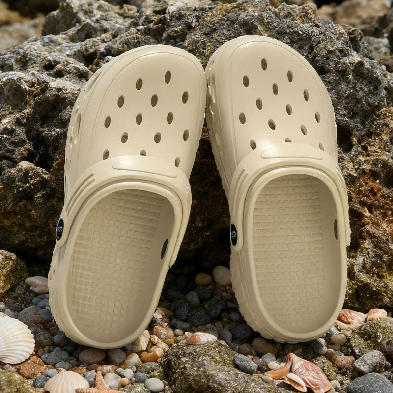 Men RockHollow Slip On's 2026 New Arrival Summer New EVA Soft-soled Slides Sandals Indoor Outdoor Walking Beach Shoes Flip Flops Mens Shoes
