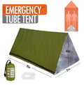 2 Person Emergency Tent  Waterproof Camping Travel Pergola Family Campaign House Tourist Tents Cool Gear Equipment Coat
