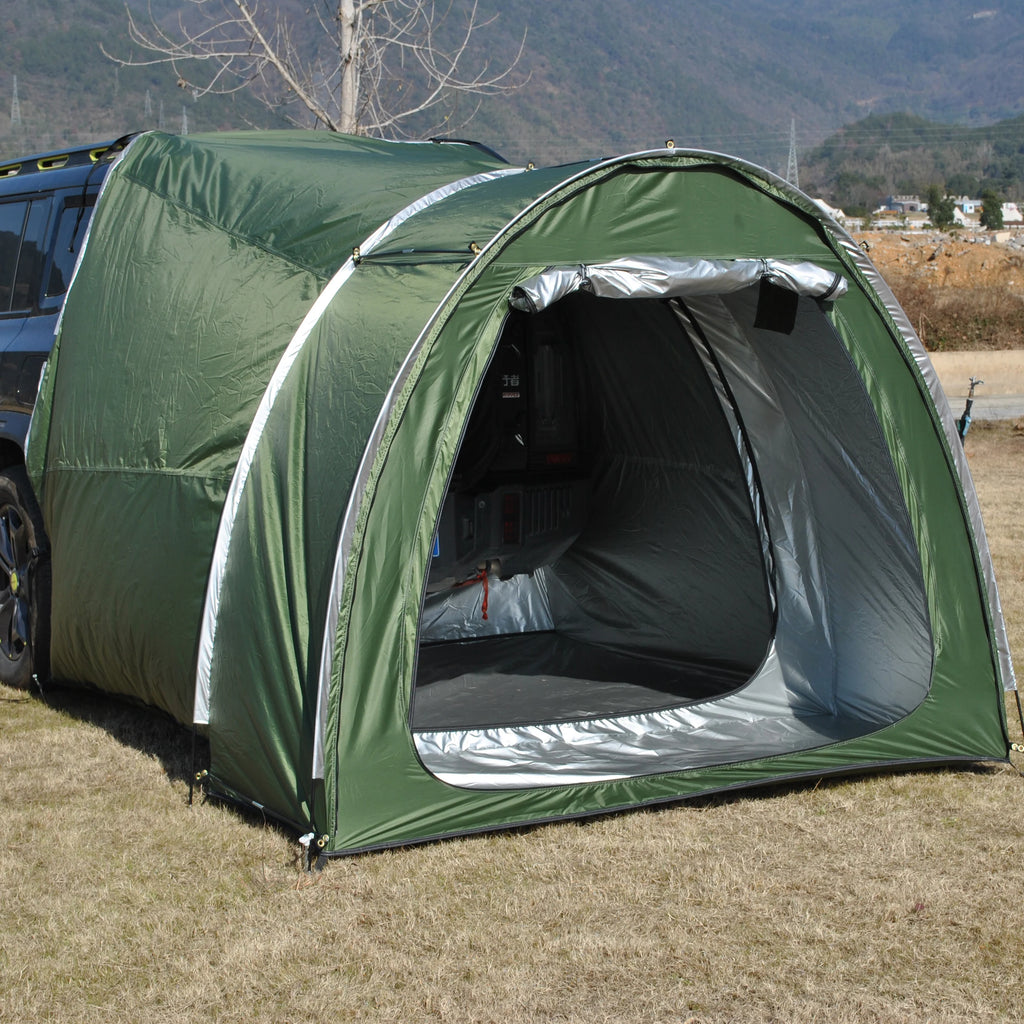 SUV Tent,2 Person Car Tent for Family, Waterproof & Windproof for Car Camping, Camping Tents with Storage Bag, SUV, Van,