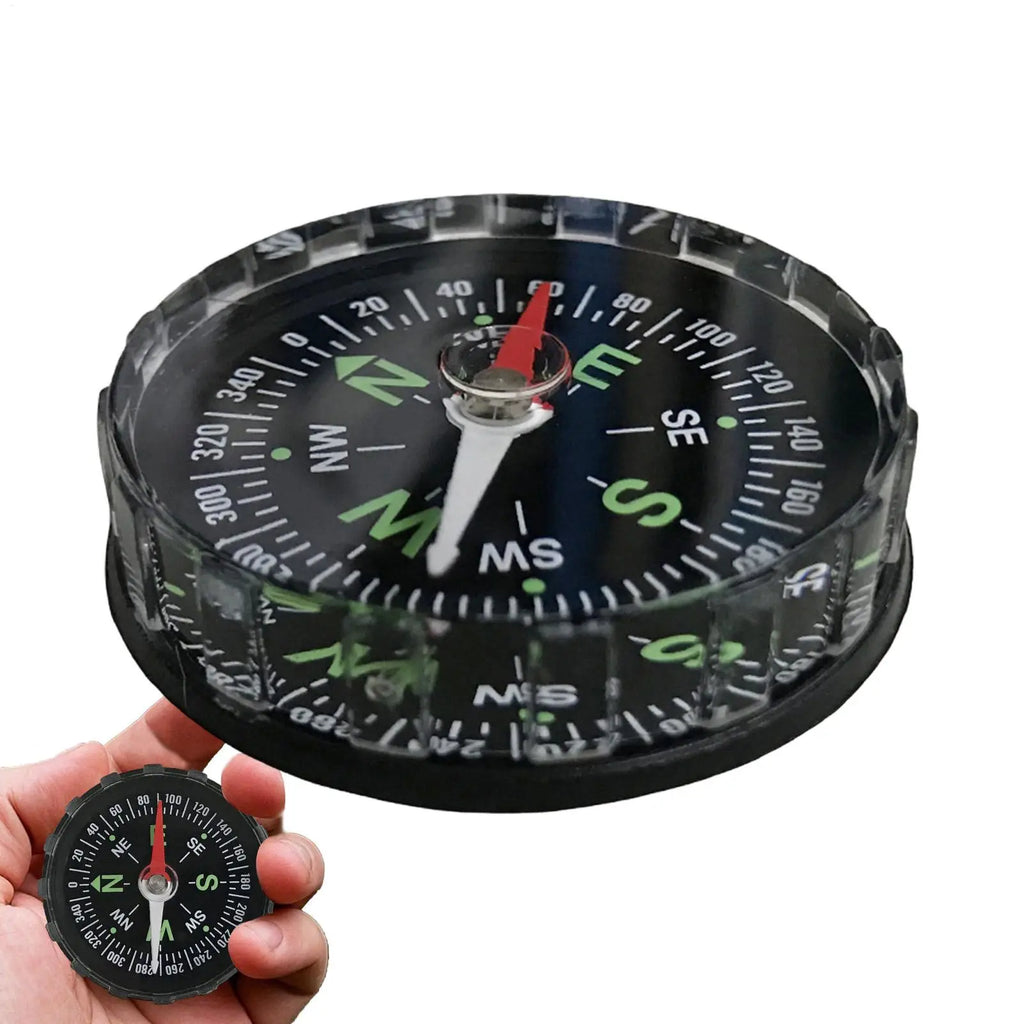 Portable Camping 45mm Compass Boating Navigation Compasses Emergency Adventure Travel Survival Tool For Traveling Mountaineering