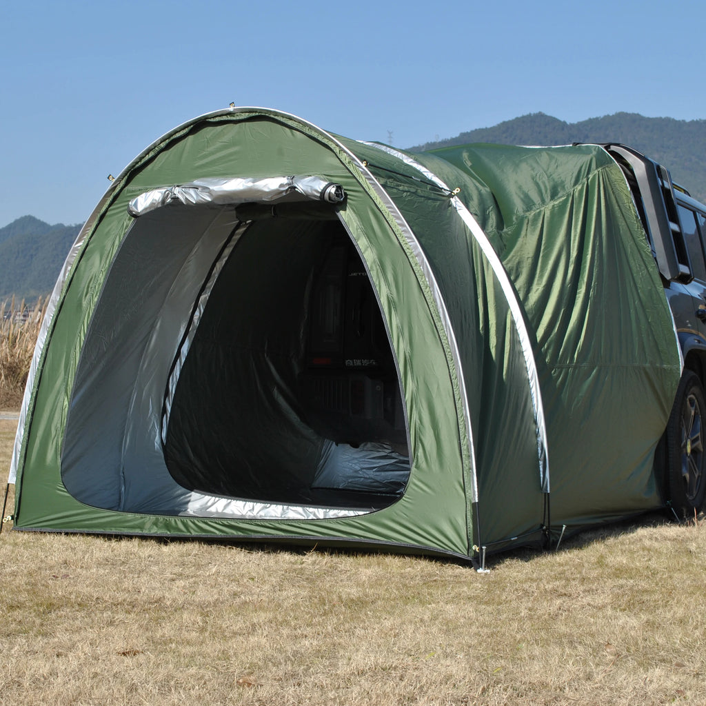 SUV Tent,2 Person Car Tent for Family, Waterproof & Windproof for Car Camping, Camping Tents with Storage Bag, SUV, Van,