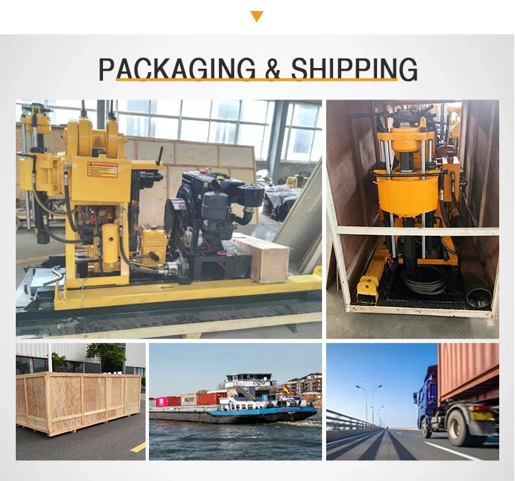 Mining Hydraulic Core Drilling Rig Machine Widely Using Track Mounted Rock Sampling Drill Rig Brunnen Bohrer Coring Drilling Rig