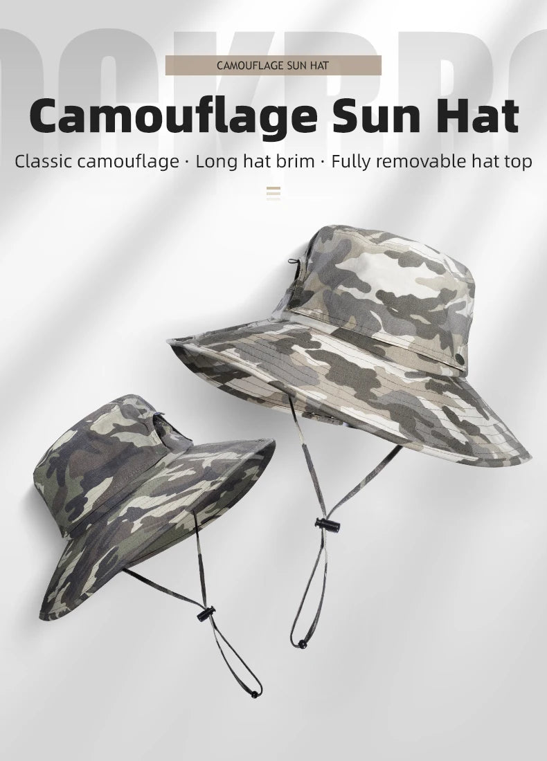 ROCKBROS Sun Hats Bucket Hats Summer Spring Breathable Adjustable Outdoor Anti-sun Sports Travel Beach Fishing Caps Adjult