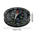 Portable Camping 45mm Compass Boating Navigation Compasses Emergency Adventure Travel Survival Tool For Traveling Mountaineering