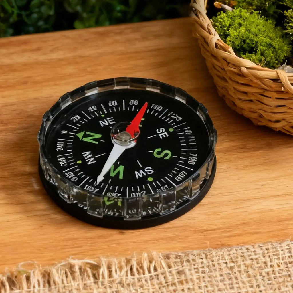 Portable Camping 45mm Compass Boating Navigation Compasses Emergency Adventure Travel Survival Tool For Traveling Mountaineering
