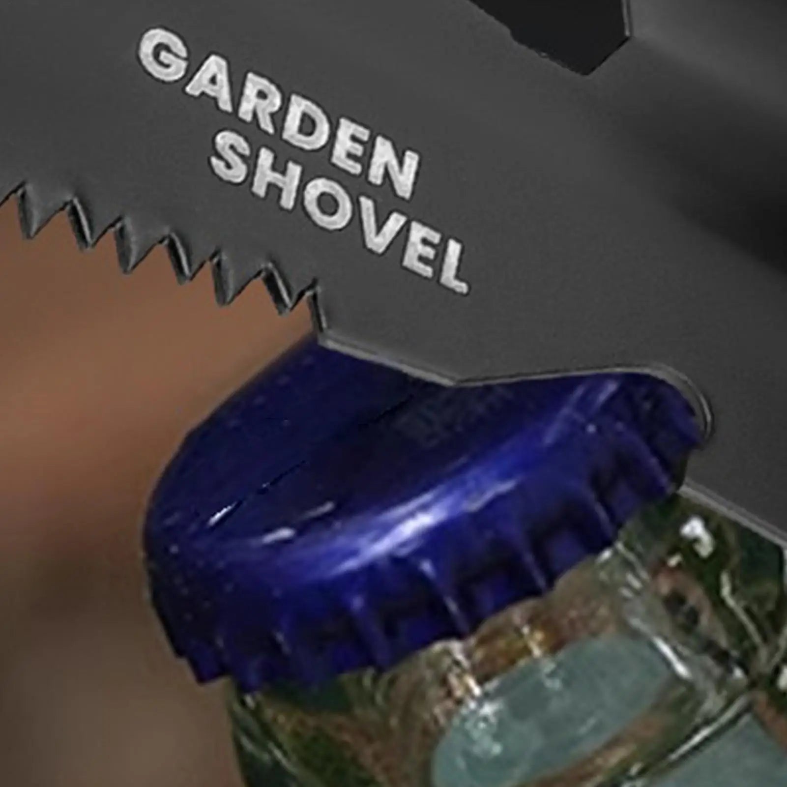 Survival Shovel 7 in 1 Multi-Function Entrenching Tool Heavy Duty Folding Spade with Pickaxe for Camping Emergency Gardening