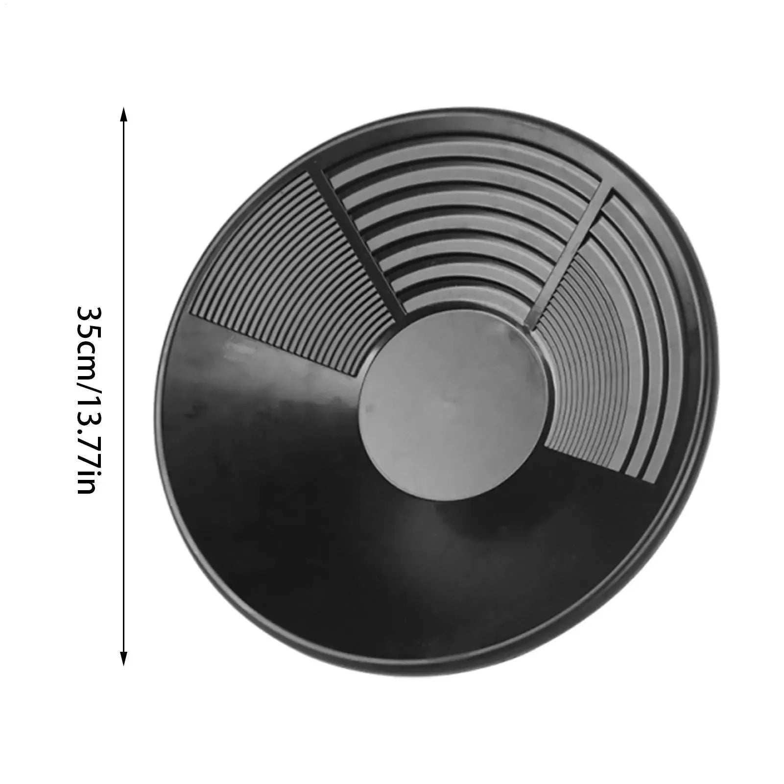 Plastic Gold Pan With Riffle Basin Mining Pan Dredging Prospecting River Tool Wash Gold Panning Equipment