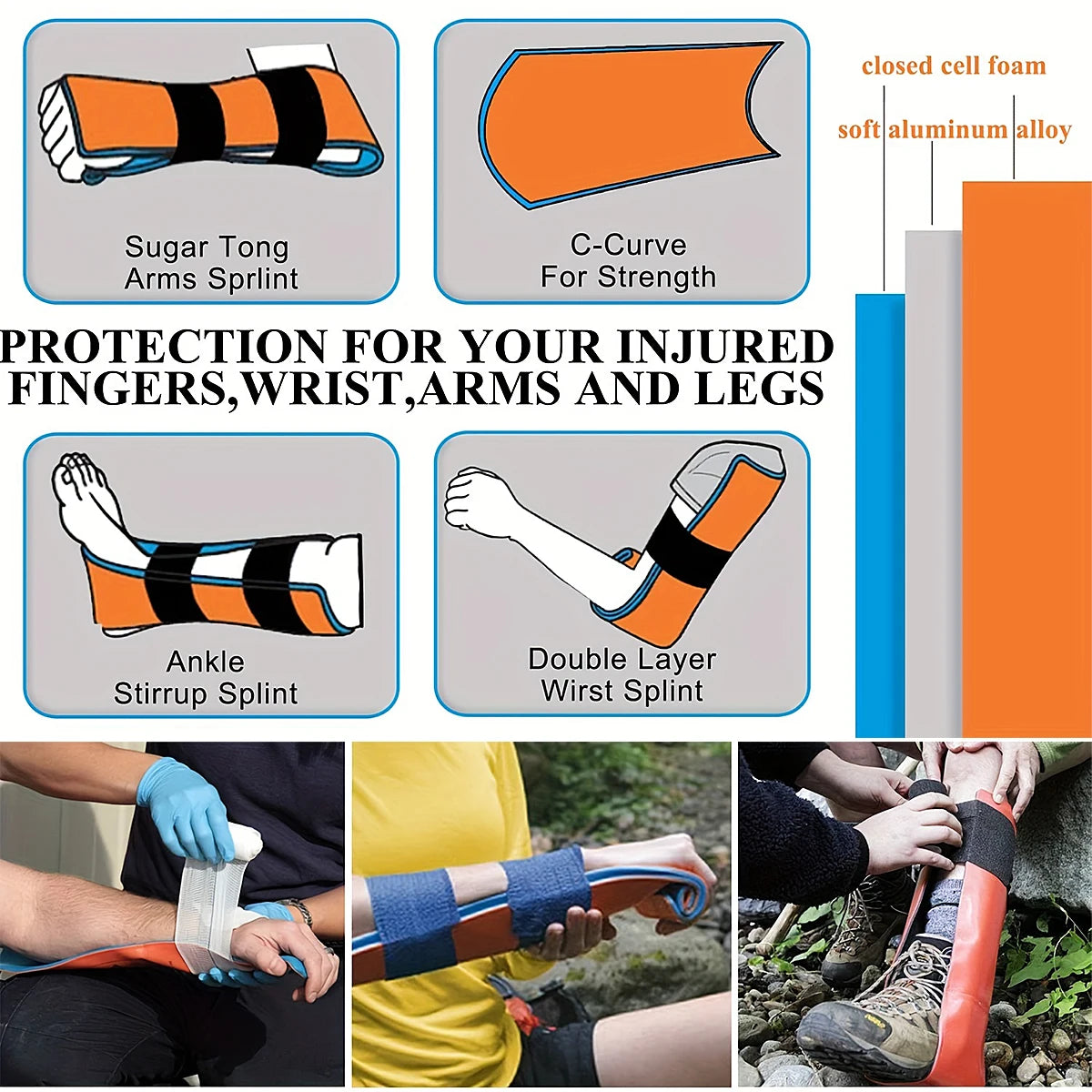 247 Ultimate Survival First Aid Kit - Professional grade equipment with scissors, tweezers and more for outdoor, workplace