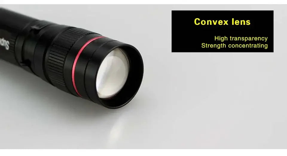 Mini LED Flashlight Q5 Portable Torch Flashlights 3 Modes Waterproof AA Battery Powered For Camping Hiking Emergency Lighting