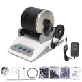 HS-403 Rock Tumbler Kit DIY Electric Rock Tumbler Toy with Rough Gemstones Polishing Grits for Adult Kids Polishing Machine