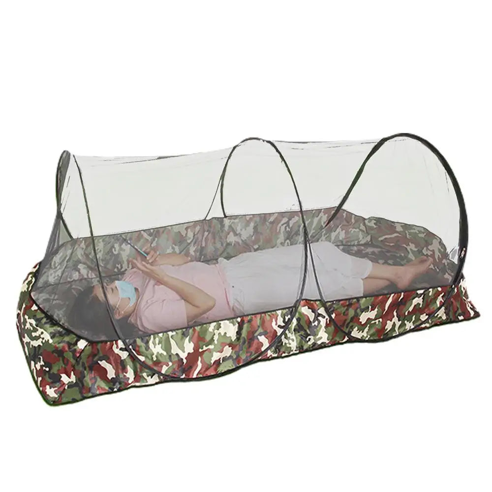 Outdoor Camping Net Tent Mesh Net Tents with Carry Bag Netting for Bed Patio Camping Travel Compact and Lightweight Tent Net
