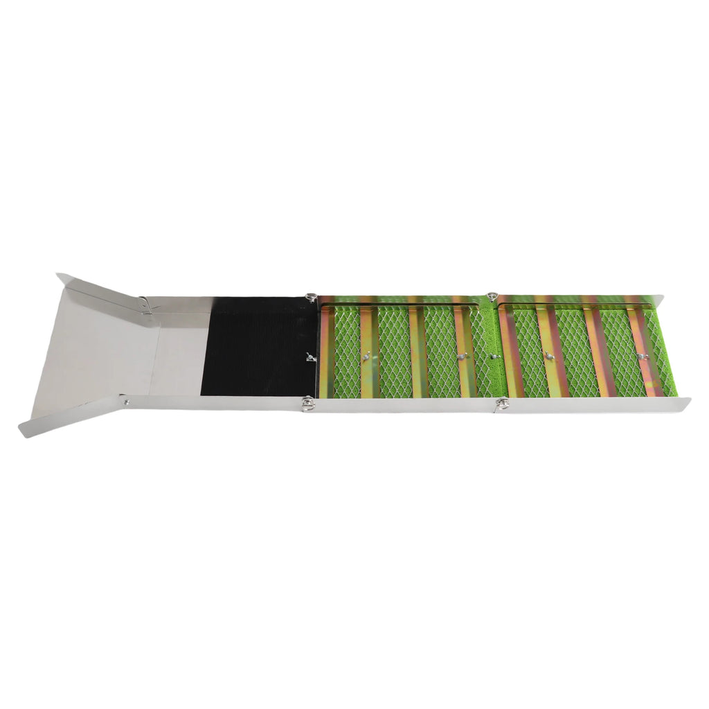 Gold Sluice Box Folding Gold Sluice Box Aluminum Alloy Portable Gold Mining Chute Panning Prospecting Recovery Tool