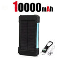 500000mAh Waterproof Outdoor Solar Power Bank Dual USB Travel Portable Solar Phone Charger Solar Powerbanks For Camping