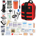 247 Ultimate Survival First Aid Kit - Professional grade equipment with scissors, tweezers and more for outdoor, workplace