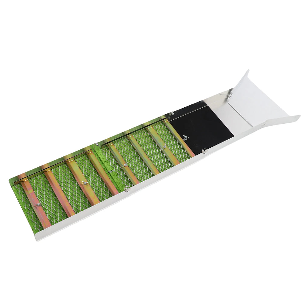 Gold Sluice Box Folding Gold Sluice Box Aluminum Alloy Portable Gold Mining Chute Panning Prospecting Recovery Tool