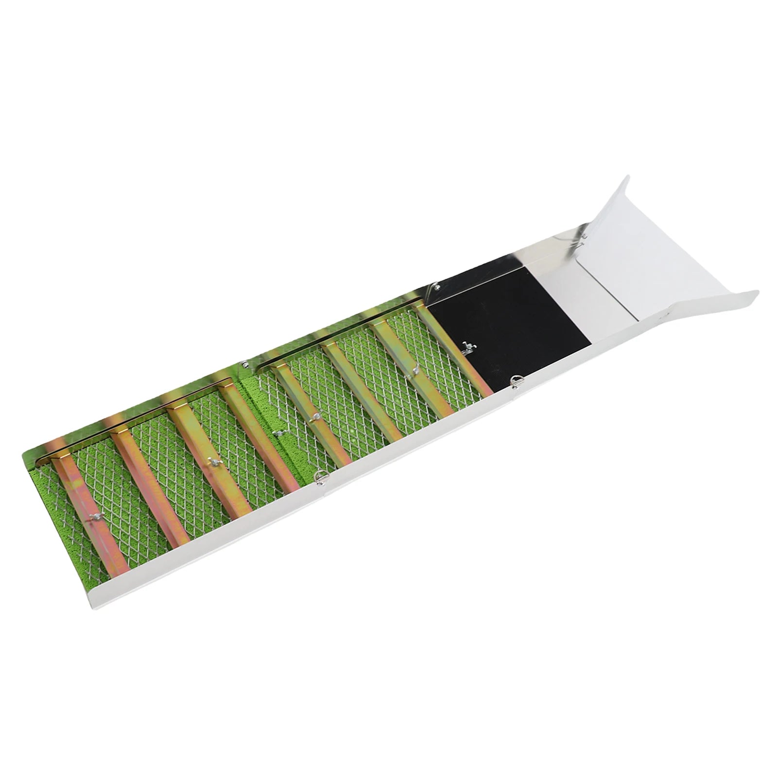 Gold Sluice Box Folding Gold Sluice Box Aluminum Alloy Portable Gold Mining Chute Panning Prospecting Recovery Tool