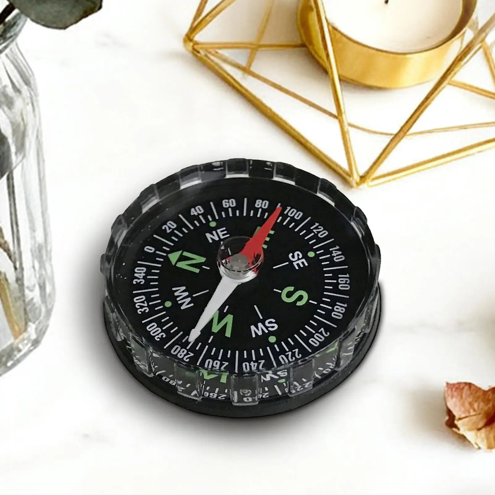 Portable Camping 45mm Compass Boating Navigation Compasses Emergency Adventure Travel Survival Tool For Traveling Mountaineering