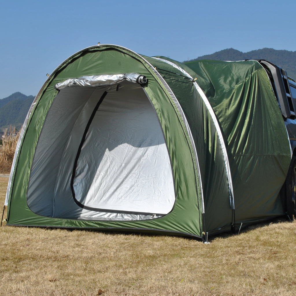 SUV Tent,2 Person Car Tent for Family, Waterproof & Windproof for Car Camping, Camping Tents with Storage Bag, SUV, Van,