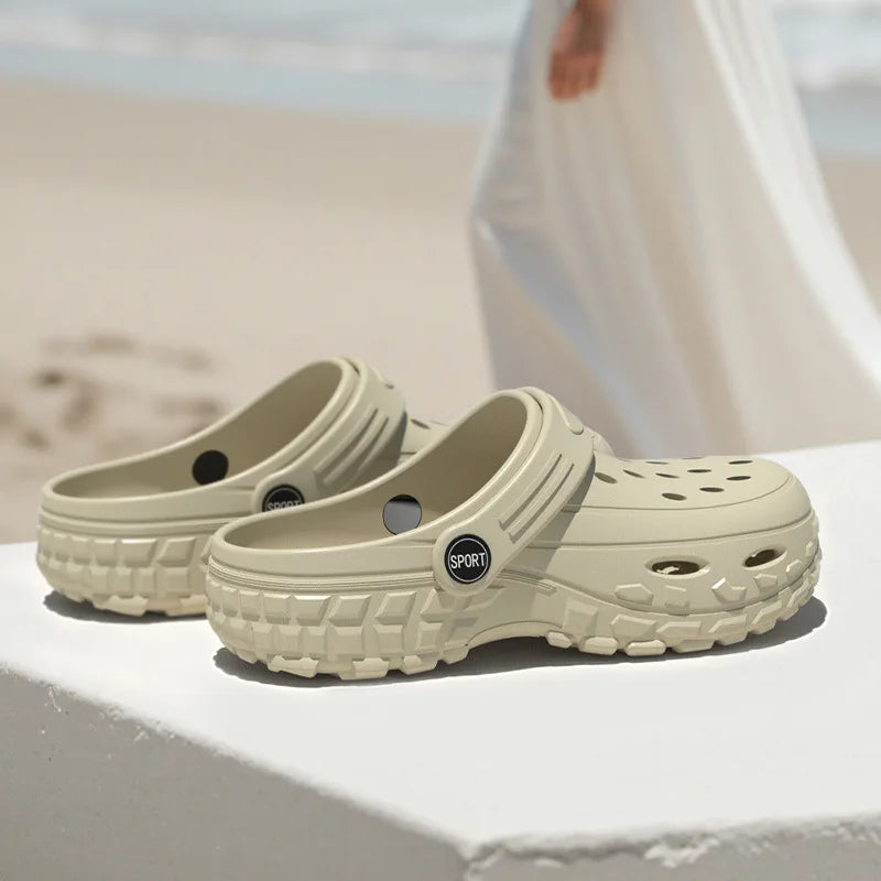 Summer New Arrival Water Sports Sandals for Women - Trendy Couple Slippers with Tire Sole, Lightweight and Soft for Outdoor Wear