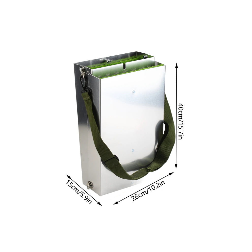 Gold Sluice Box Folding Gold Sluice Box Aluminum Alloy Portable Gold Mining Chute Panning Prospecting Recovery Tool