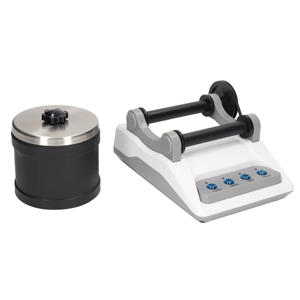 HS-403 Rock Tumbler Kit DIY Electric Rock Tumbler Toy with Rough Gemstones Polishing Grits for Adult Kids Polishing Machine
