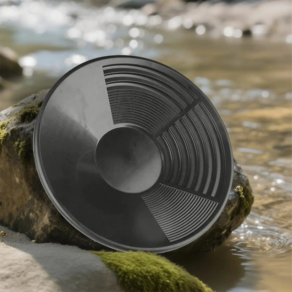 Plastic Gold Pan With Riffle Basin Mining Pan Dredging Prospecting River Tool Wash Gold Panning Equipment