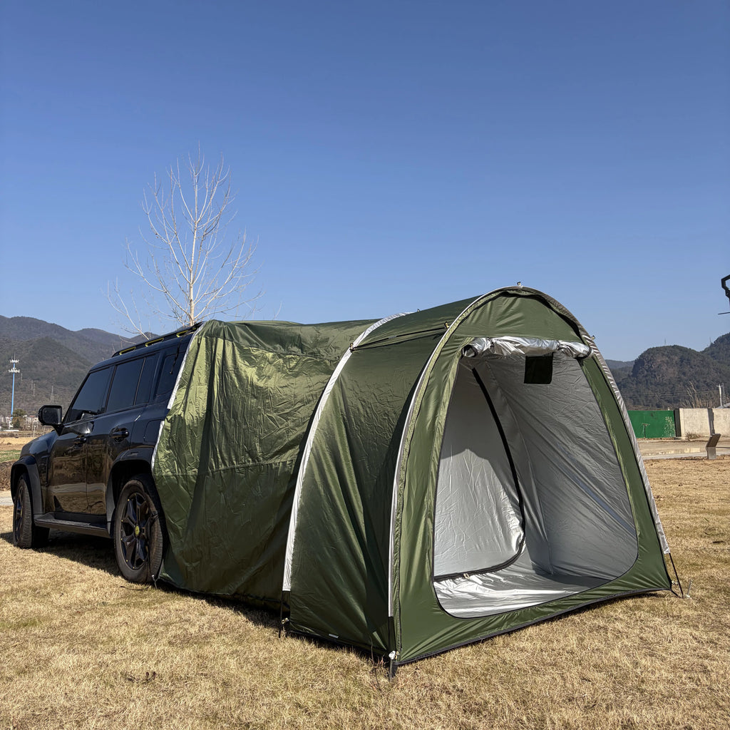 SUV Tent,2 Person Car Tent for Family, Waterproof & Windproof for Car Camping, Camping Tents with Storage Bag, SUV, Van,