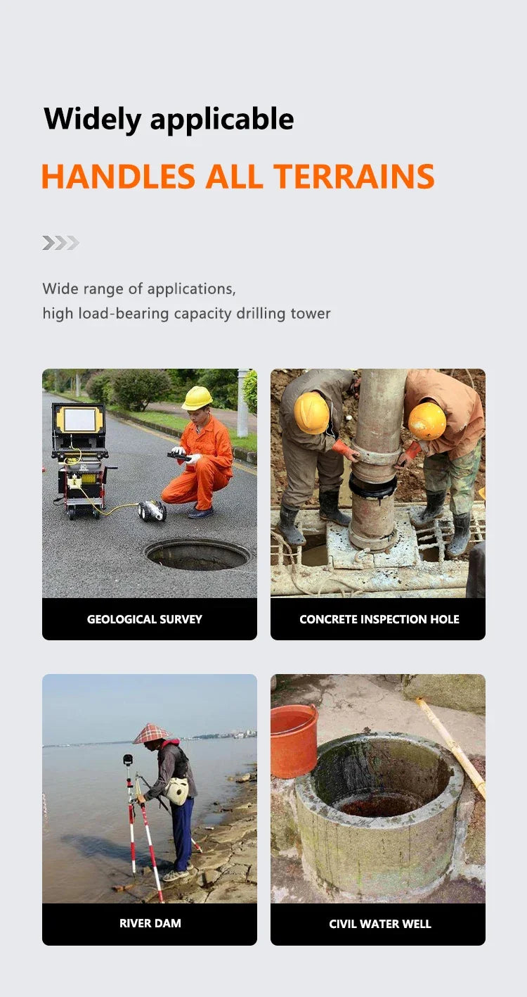 Mining Hydraulic Core Drilling Rig Machine Widely Using Track Mounted Rock Sampling Drill Rig Brunnen Bohrer Coring Drilling Rig