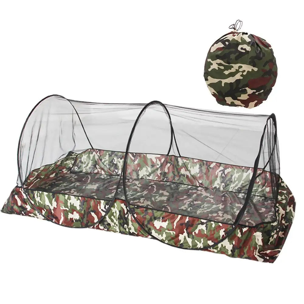 Outdoor Camping Net Tent Mesh Net Tents with Carry Bag Netting for Bed Patio Camping Travel Compact and Lightweight Tent Net