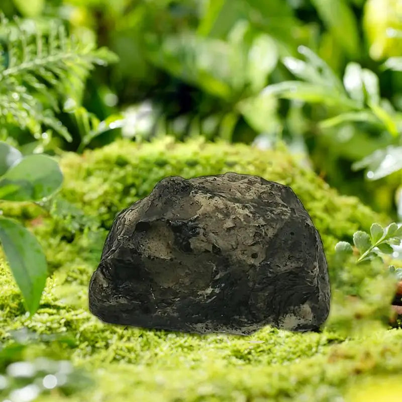 Rock Key Hider Outdoor Spare Key Hider Realistic Key Hiding Devices Resin Decorative Garden Stones Secret Key Safe Holder