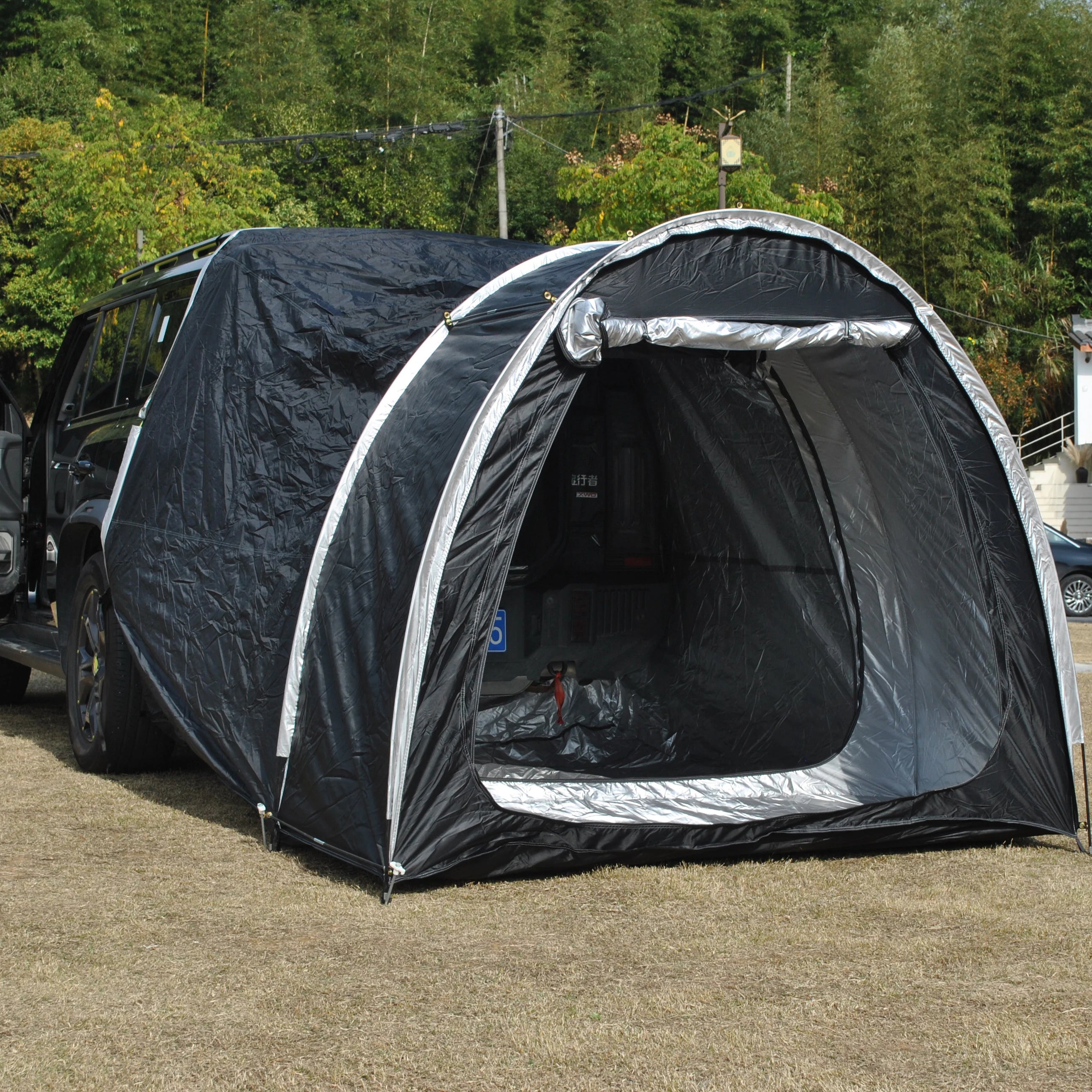 SUV Tent,2 Person Car Tent for Family, Waterproof & Windproof for Car Camping, Camping Tents with Storage Bag, SUV, Van,